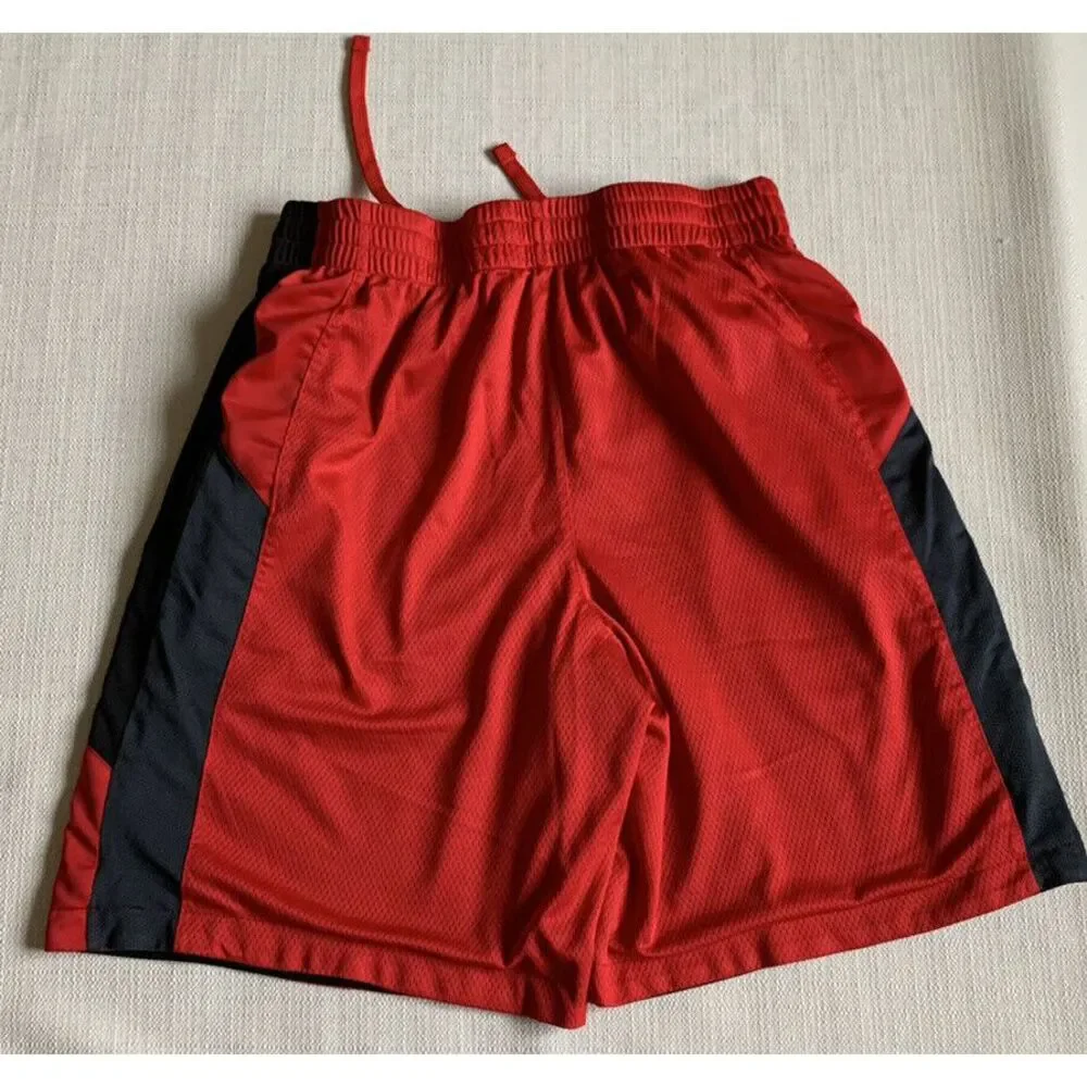 Vintage 5Star Basketball Reversible Men's Red/Black Training Shorts SZ M (32-34)